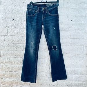 Armani exchange jeans size 0 shorts boot cut Low rise new